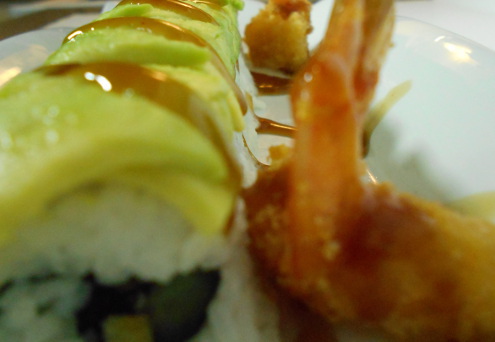 breaded butterfly shrimp roll